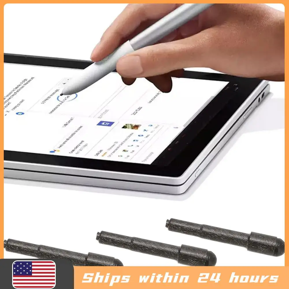 

Сменные наконечники для стилуса (3 шт.) с клипсой, высокочувствительные сменные наконечники для стилуса, запасные наконечники для Google Pixelbook Pen