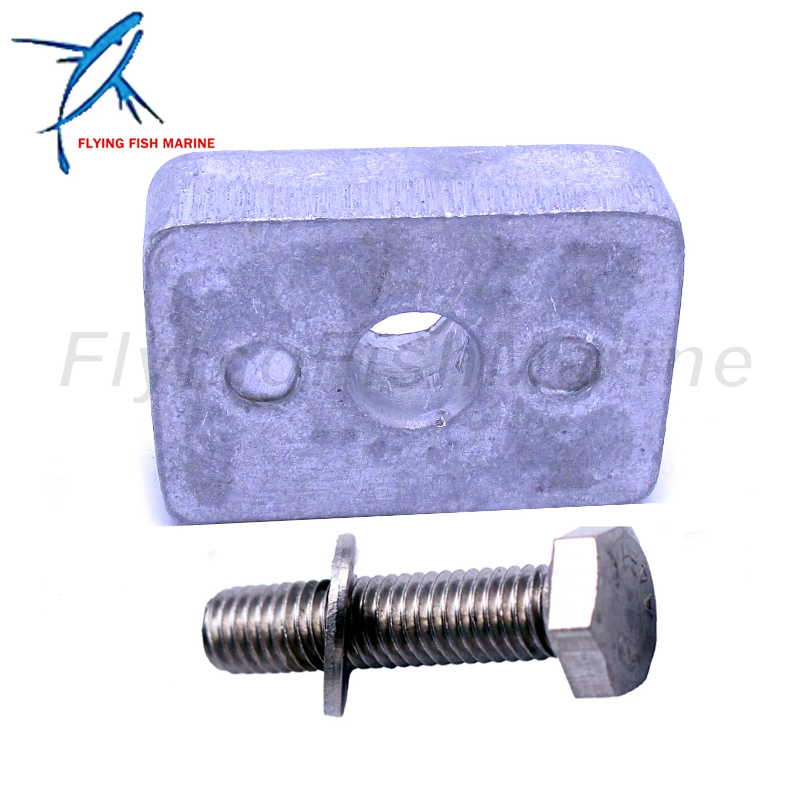 Outboard Engine 97-875208 Lower Unit Gearbox Anode for Mercury Mariner 8HP 9.9HP 15HP 20HP Boat Motor