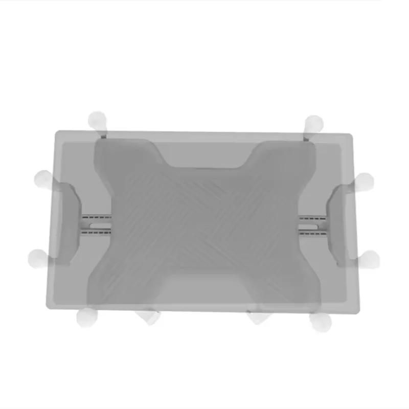 Для держателя планшета X-Grip Подставка белого цвета с застежкой-кнопкой для планшета 9–11 дюймов для здравоохранения