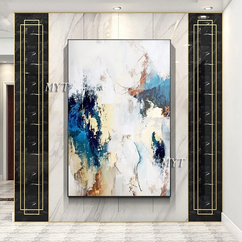 

Modern Painting Living Room Decoration Wall Picture Unframed Abstract Art Painting The Composition Is Clever Canvas Artwork