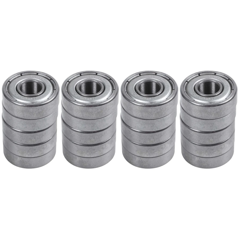 

607Z 7 X 19 X 6Mm Double Shielded Deep Groove Ball Bearings 20 Pcs