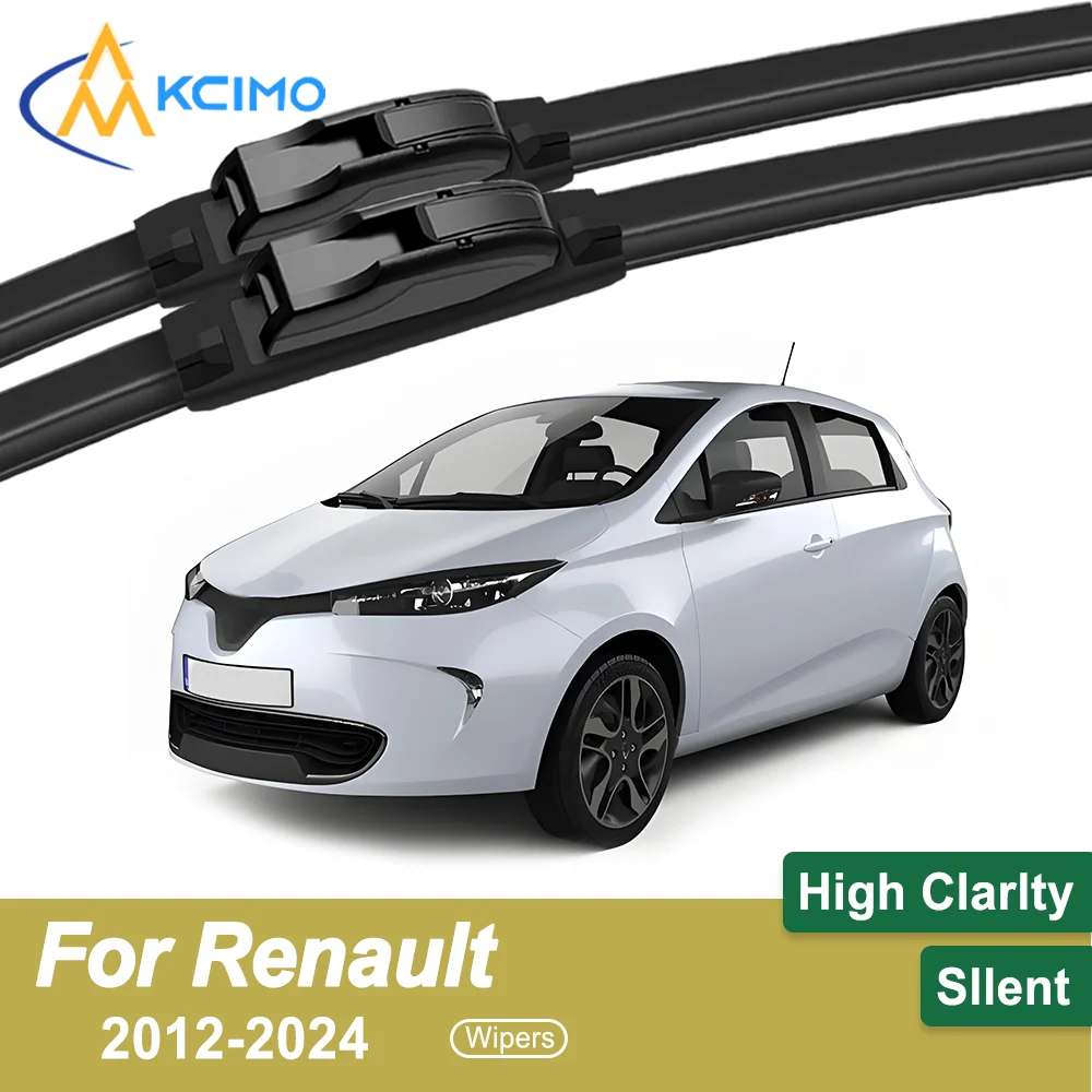 

2-Pack Superior Wiper Blades for Renault Zoe 2012-2024 All-Season Durable Quiet Wiping Uninterrupted Visibility