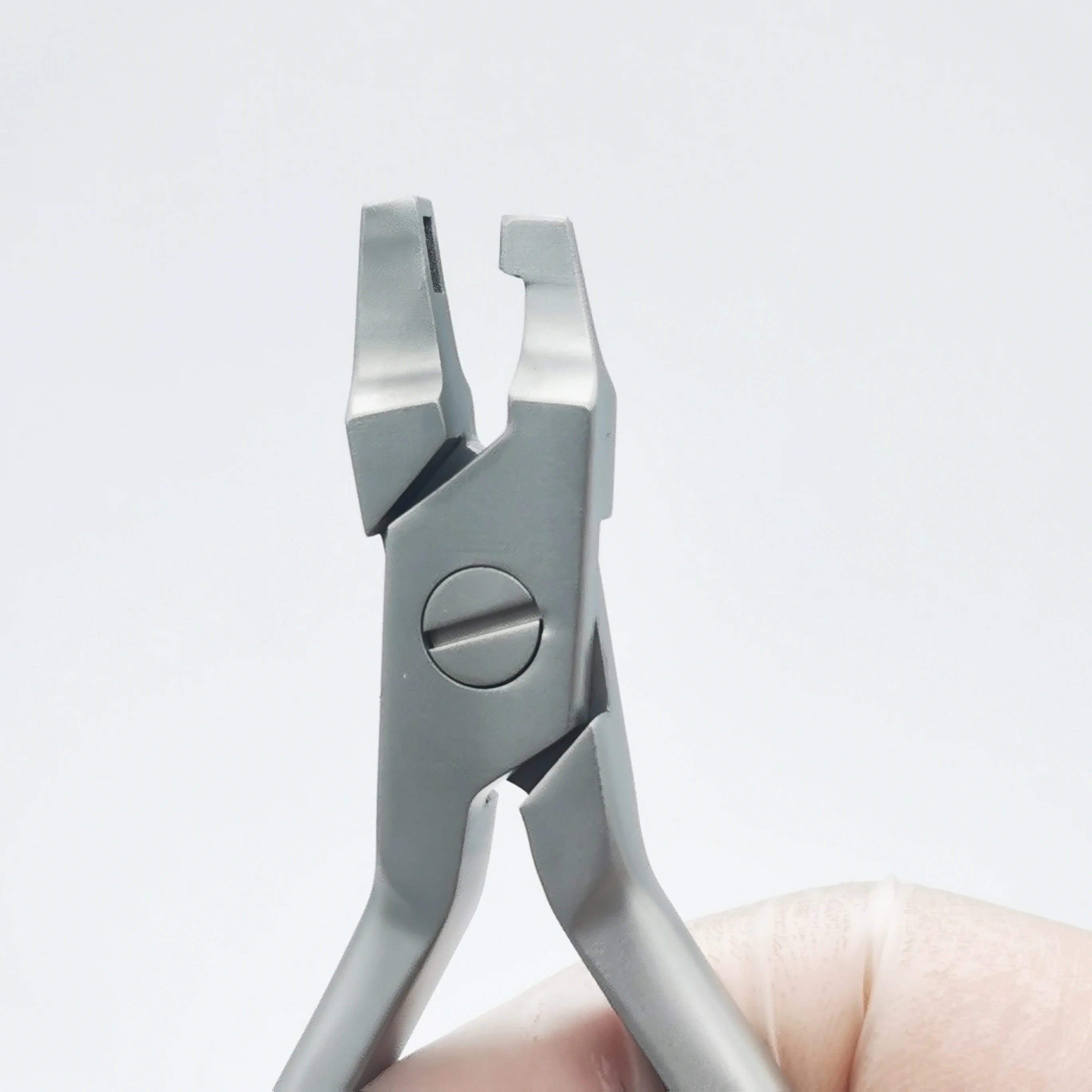 MR DEN Dental Orthodontic Clear Aligner Plier Vertical Notch Thermal Forming Invisible Brace Dental Forceps