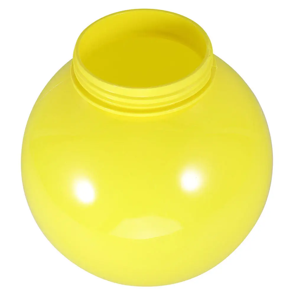 Round Globe Lamp Shade Outdoor Replacement Acrylic Waterproof Light Cover Garden Yard Pathway Street Lamp Post Fixture Diameter