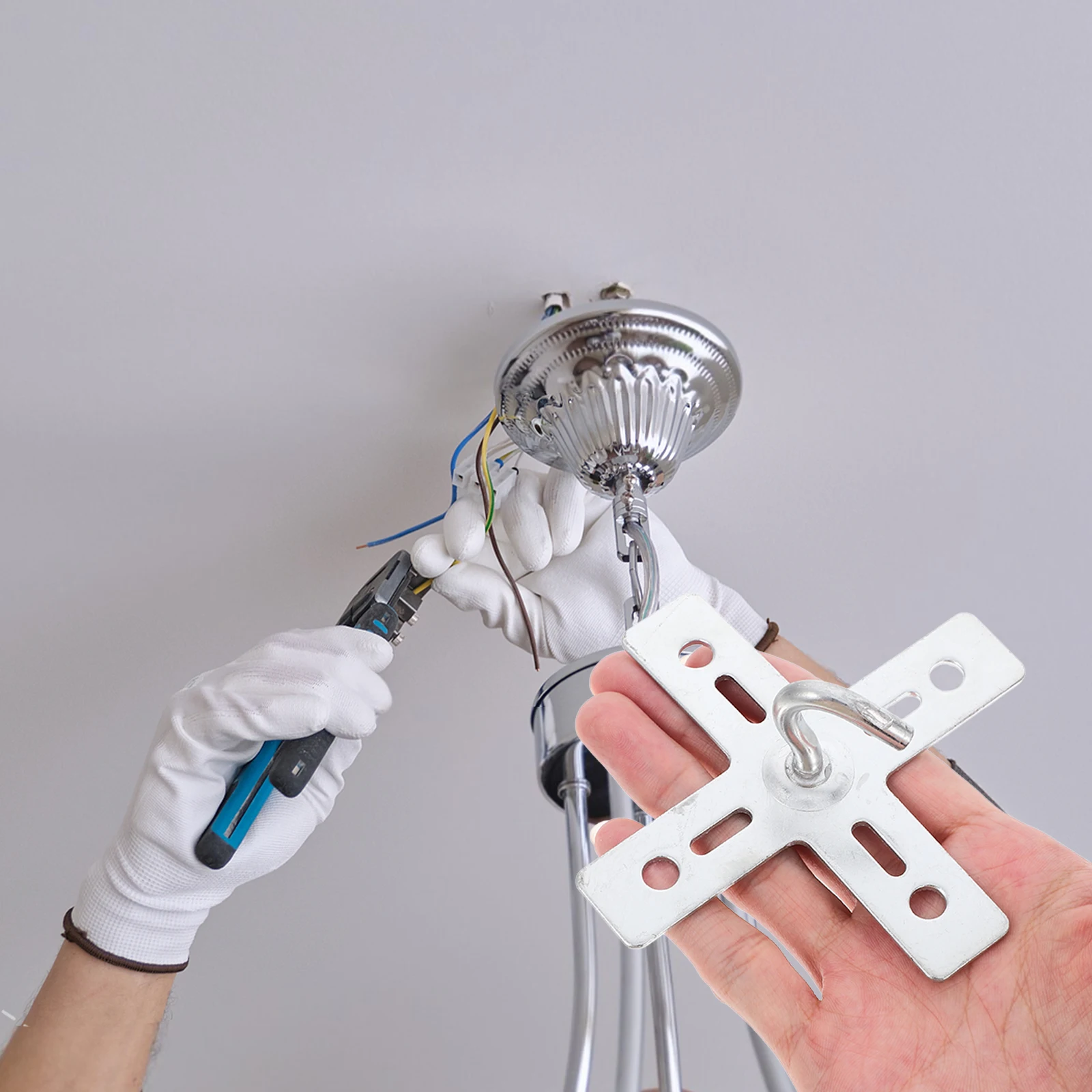 

5 Pcs Hook for Ceiling Light Hardware Accessories Fixture Fittings Hooks Heavy Duty