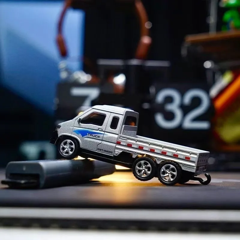 Mini voiture RC en alliage pour enfants, échelle 1:64, Bluetooth, double commande, jouet de poche pour garçons, petit véhicule télécommandé