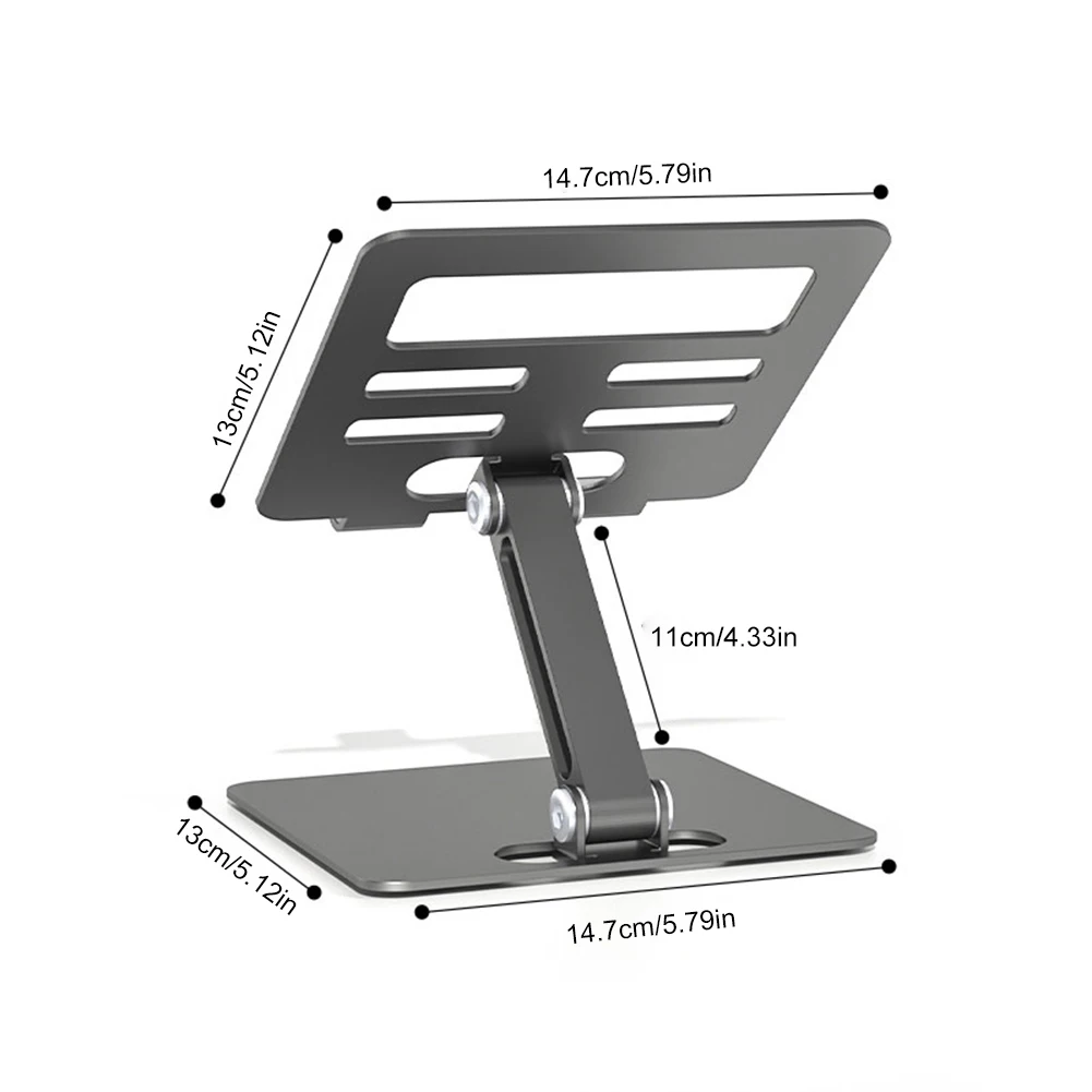 حامل تابلت بزاوية قابلة للتعديل، حامل شاشة قابل للطي، حامل شاشة محمول لجهاز iPad Pro 12.9/iPad Air/iPad/iPad Mini