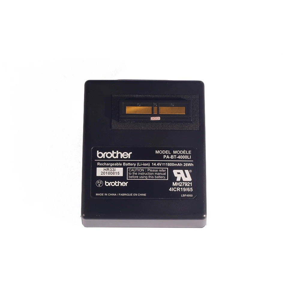 New original battery for Brother PT-P900 P900W P95ONW PT-E850TKW PT-E800TK; PA-BT-4000LI