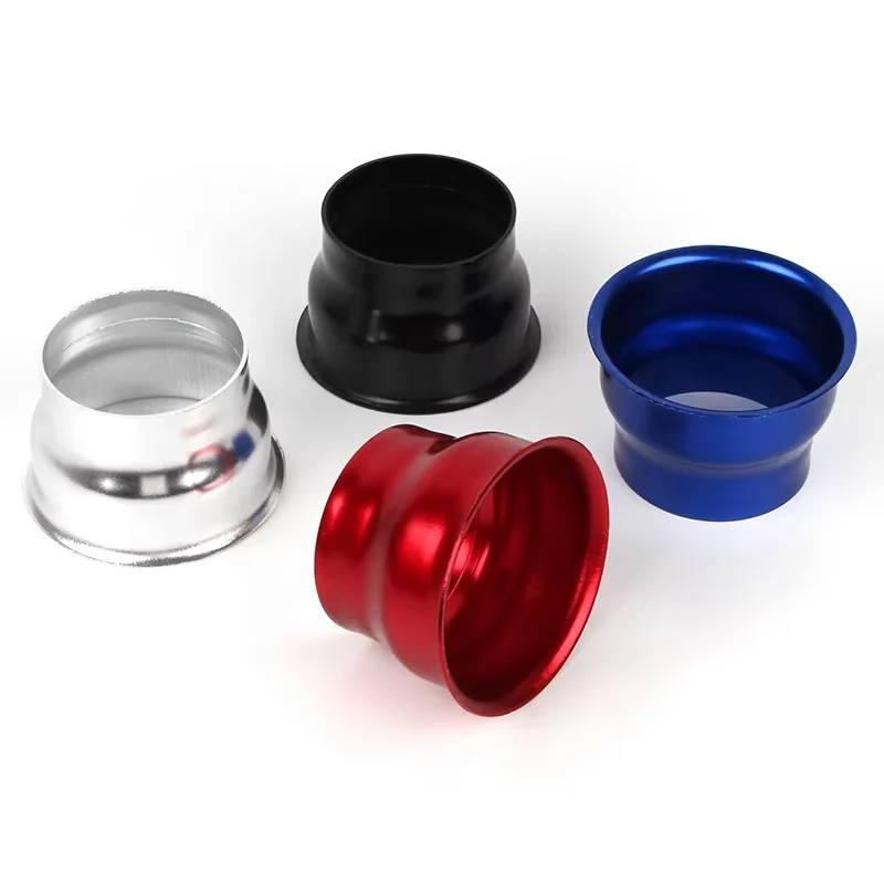 

Automotive Modification With Aluminum Alloy Intake Horn To Reduce Engine Compartment Temperature Pipe Tube Duct Connector 73mmAu