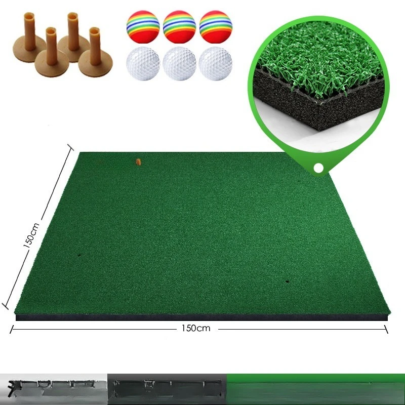 Golf batting mat Thickened practice carpet Driving range Non-slip teaching ball mat emulator 3d practice mat