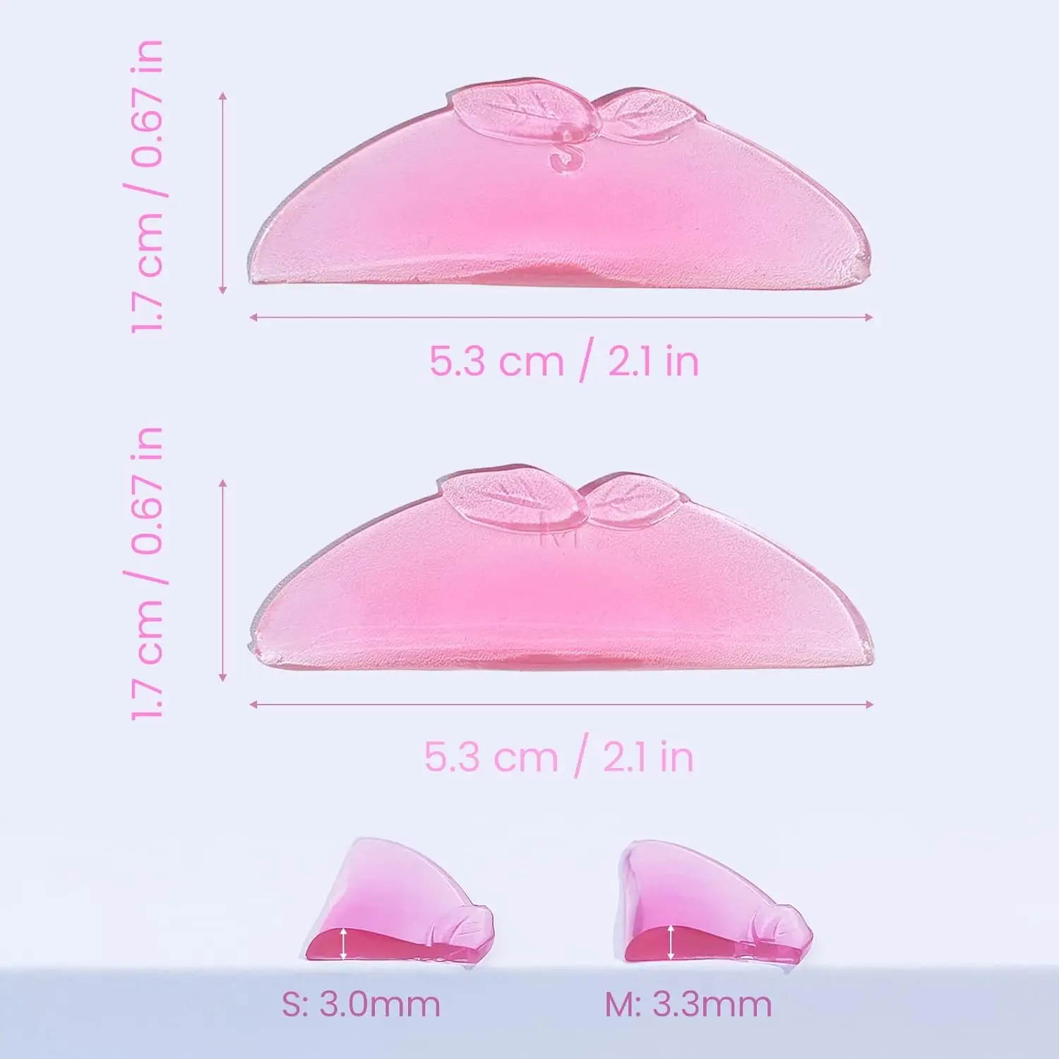 Libeauty Korean Lash Lift Pad Step1 Only Flat Shield Soften the Eyelashes Self Adhesive Multi-Functional Eye Patches Lift Ribbon