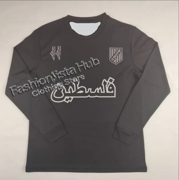 

2025 Arrives Palestinian Football Jersey 3D Printed Color Sports Shirt for Men Outdoor Sports Long Sleeve T-shirt Men's Clothing