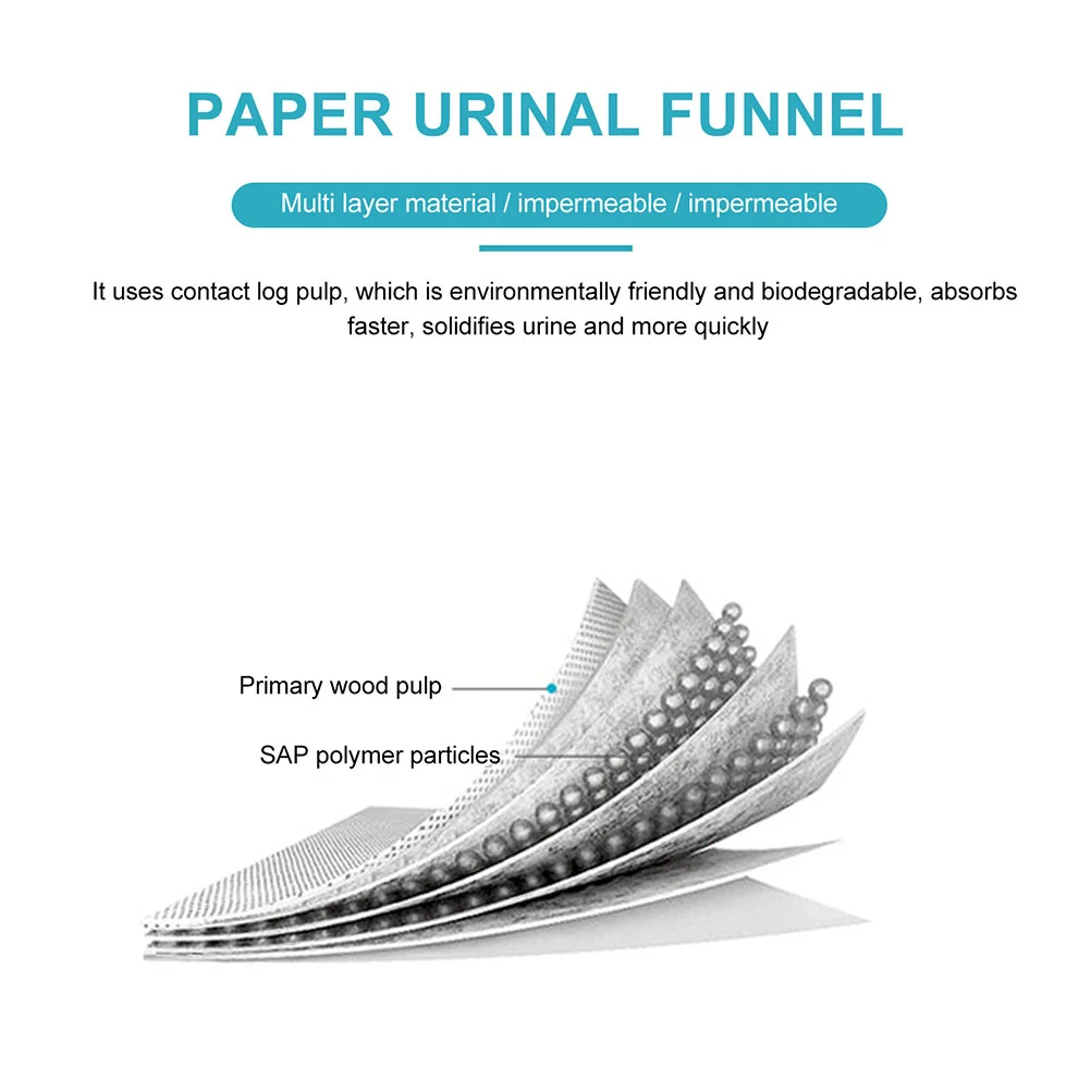 Funnel Pee Urinal Female Women Travel Cup Urination Portable Standing Disposable Device Camping Outdoor Urinals Up Urine Toilet