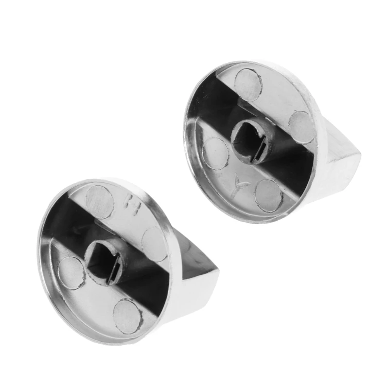 2Pcs Gas Stove Parts Metal Knob Cooker Oven Kitchen Control Universal New Drop Shipping