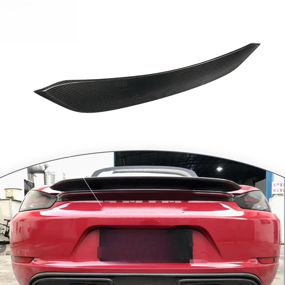 

718 GT4 Rear Wing Auto Car Exterior Accessories Rear Back Trunk Spoiler Back Wing Tail Swan Spoiler Upgrade Parts Back Duck Wing