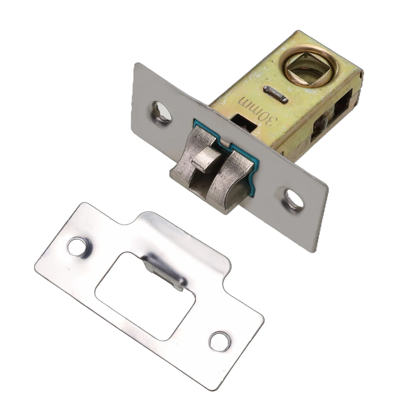 Door Hardware Tubular Latch 40mm For Internal Doors For Left For Nsprung Door Reversible Right Handed Unsprung Door