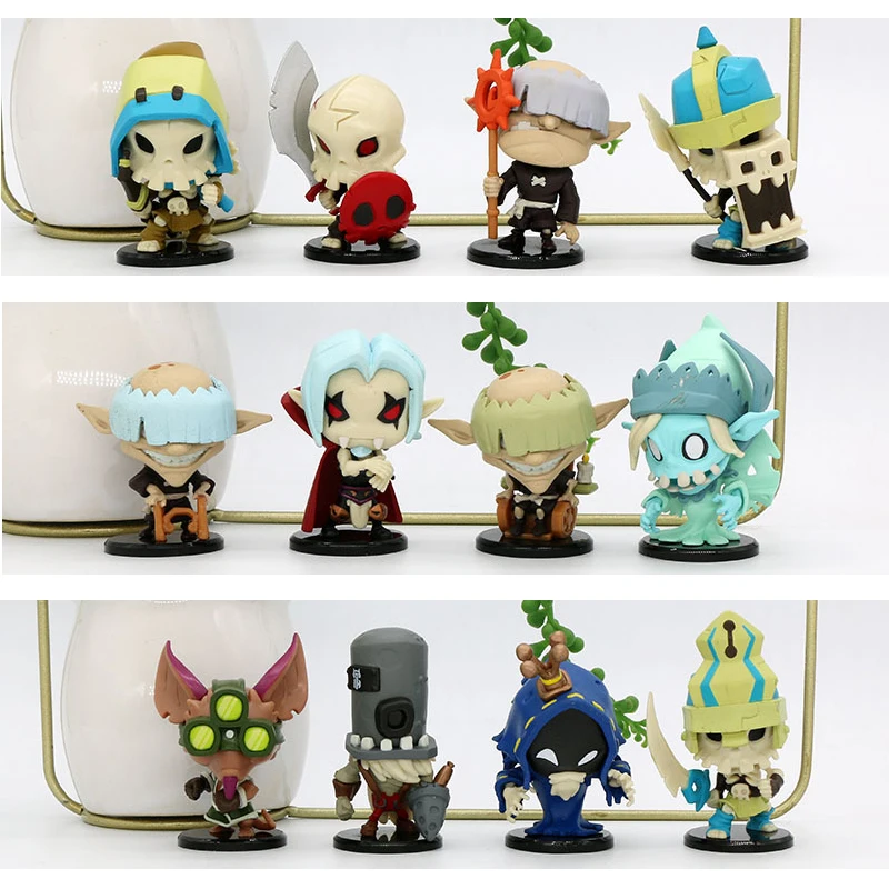 1-5Pcs Krosmaster Hero Monster War Chess Arena Game Blast Nox 3D Figure With Base Fantasy Model Collect Toy Gift For Kid Adult