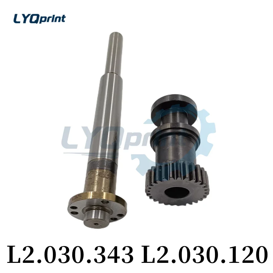 Best Quality 29 Teeth + 27 Teeth CD74/XL75 Pinion Water Roll Shaft Double Layer Gear L2.030.343 L2.030.120 For Heidelberg