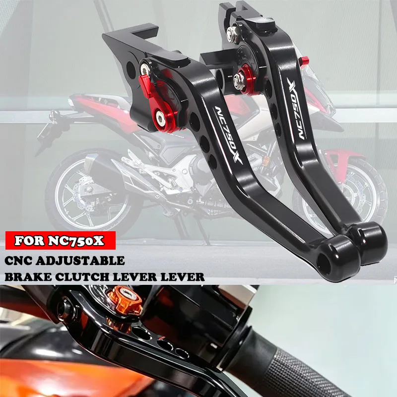 For NC750X NC 750 X 2016-Present Clutch Lever Brake Lever Set Adjustable Handle Levers Motor Accessories Parts