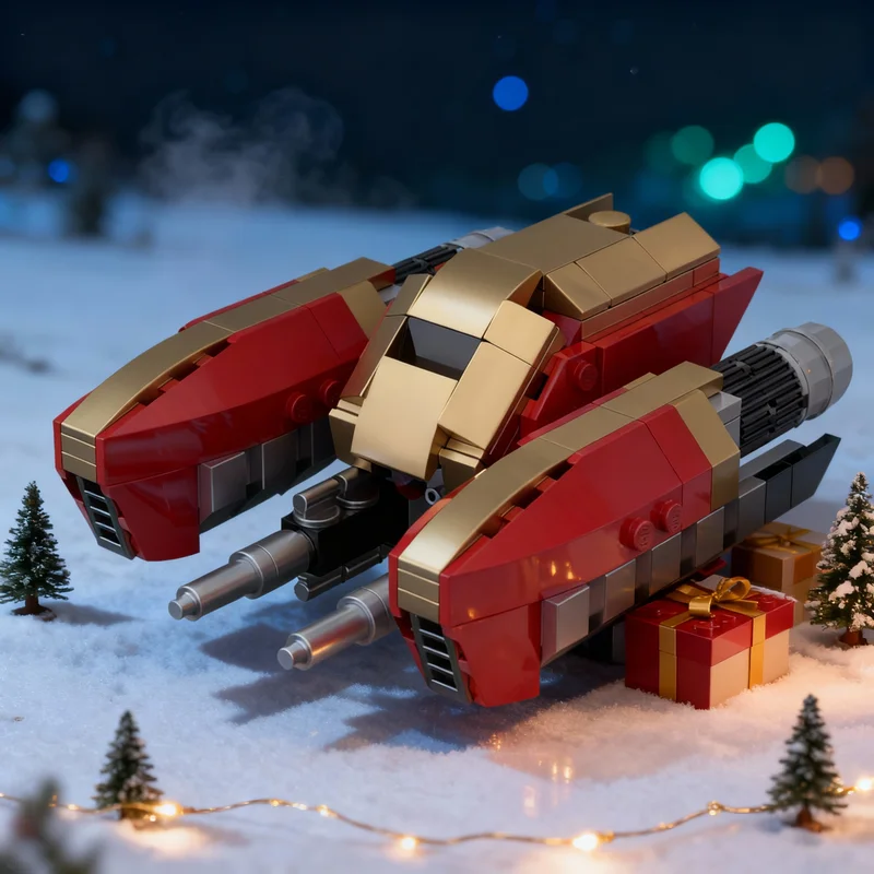 

263pcs MOC Pallas Grav Tank Model Building Blocks DIY Gift Creative Collectible Display Decor Premium Adult Kids Desk Home Toy