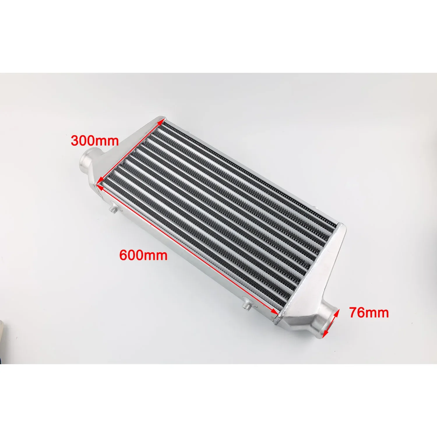 Cars Accessories 600x300x100mm Universal Turbo Intercooler bar&plate OD=76mm Front Mount intercooler