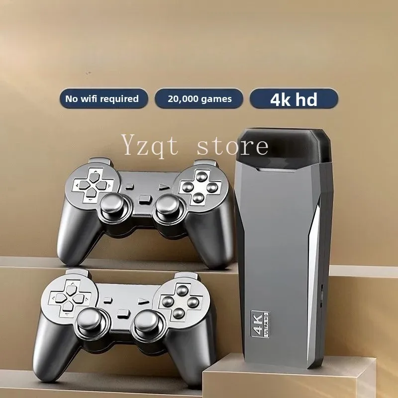 2026 home TV game console high definition wireless handle joystick double four