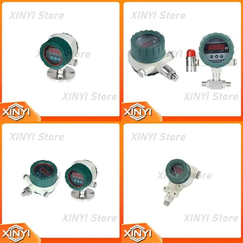 Intelligent Smart Digital Display Pneumatic Differential Pressure Control Switch 4-20mA RS485 Pressure Sensor Transmitter