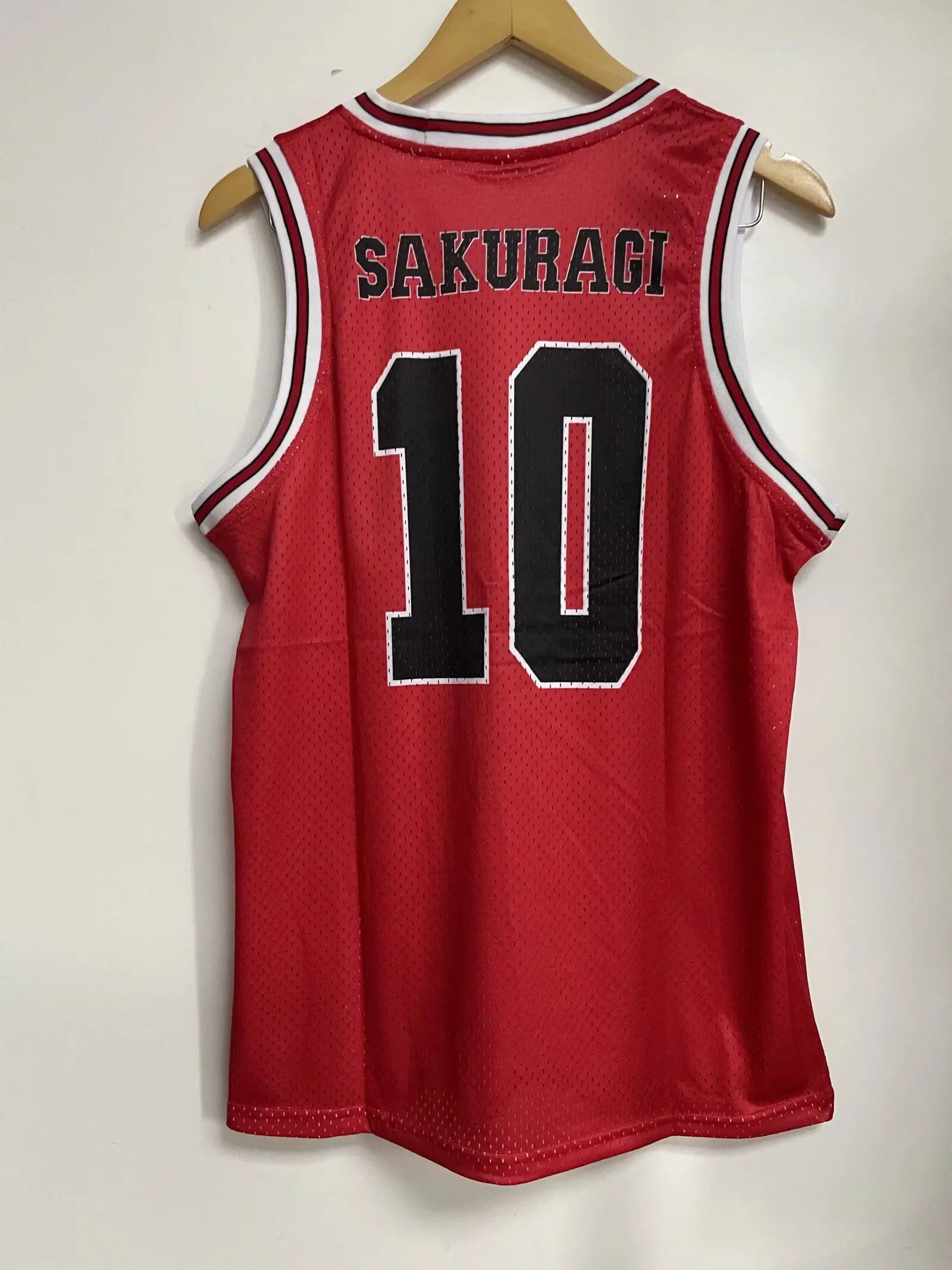 Anime Shohoku School Basketball Team Jersey Vest Cosplay Costume Sakuragi MITSUI Rukawa MITAGI Jersey Shirt loose tank top
