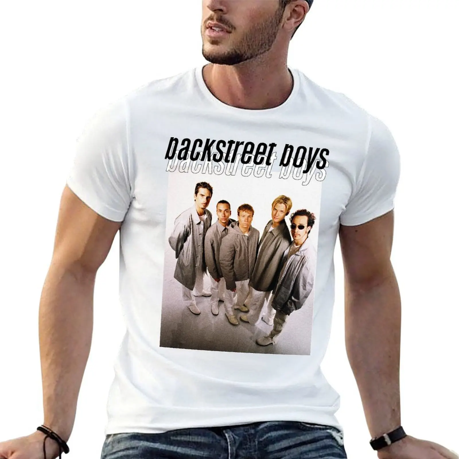 

Backstreet Boys 00's T-Shirt t shirts for man slim fit essential t shirt T-Shirt