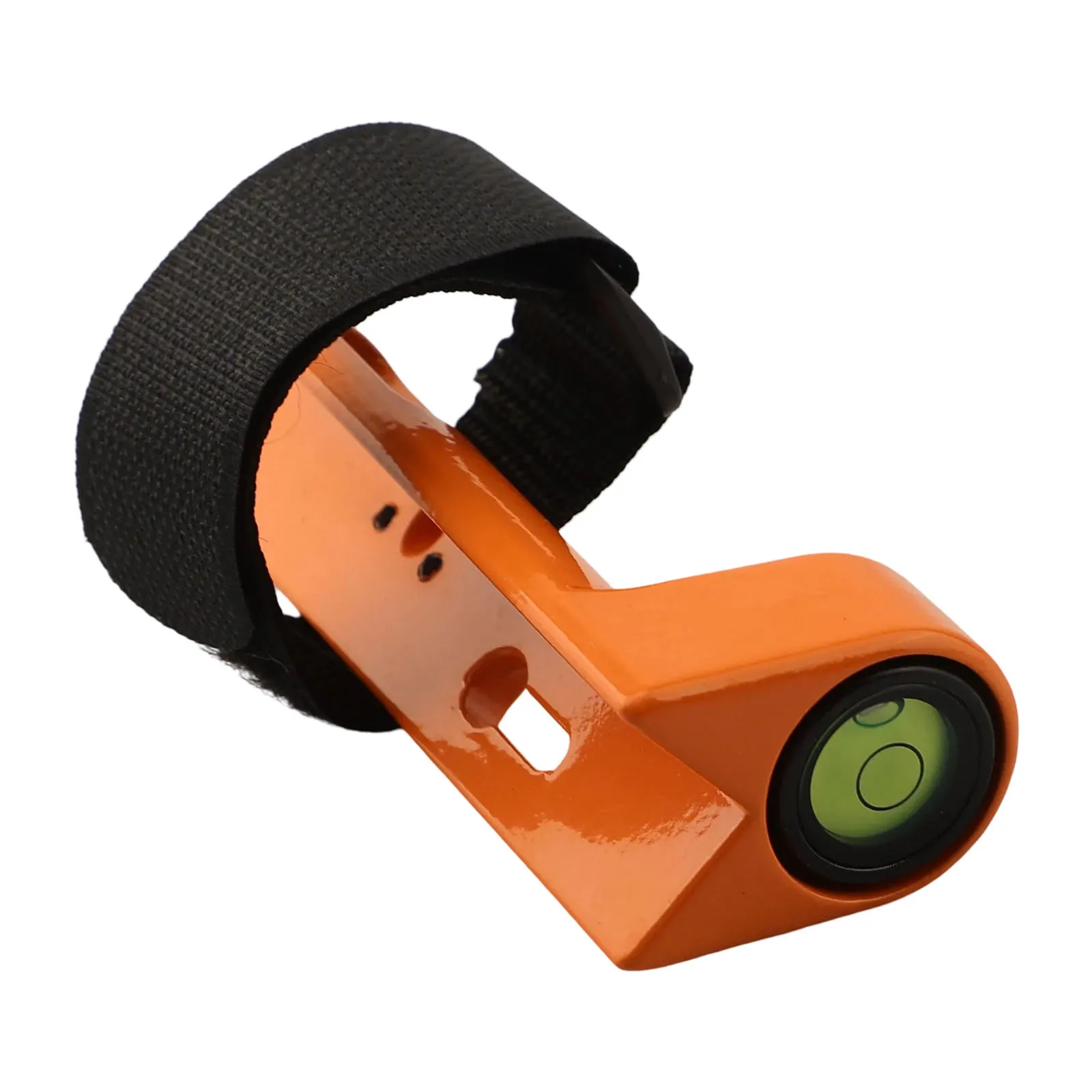 Die-Cast Aluminum 90° Right Angle Level With Adjustable Vial For Rod And Pole Alignment Measuring Tools