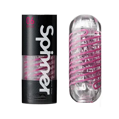 SPINNER Masturbador Cup TENGA Cool Pussy Reusable Masturbation Silicone Real Vagina  Sex Toys for Adult Spiral Pocket with Lube