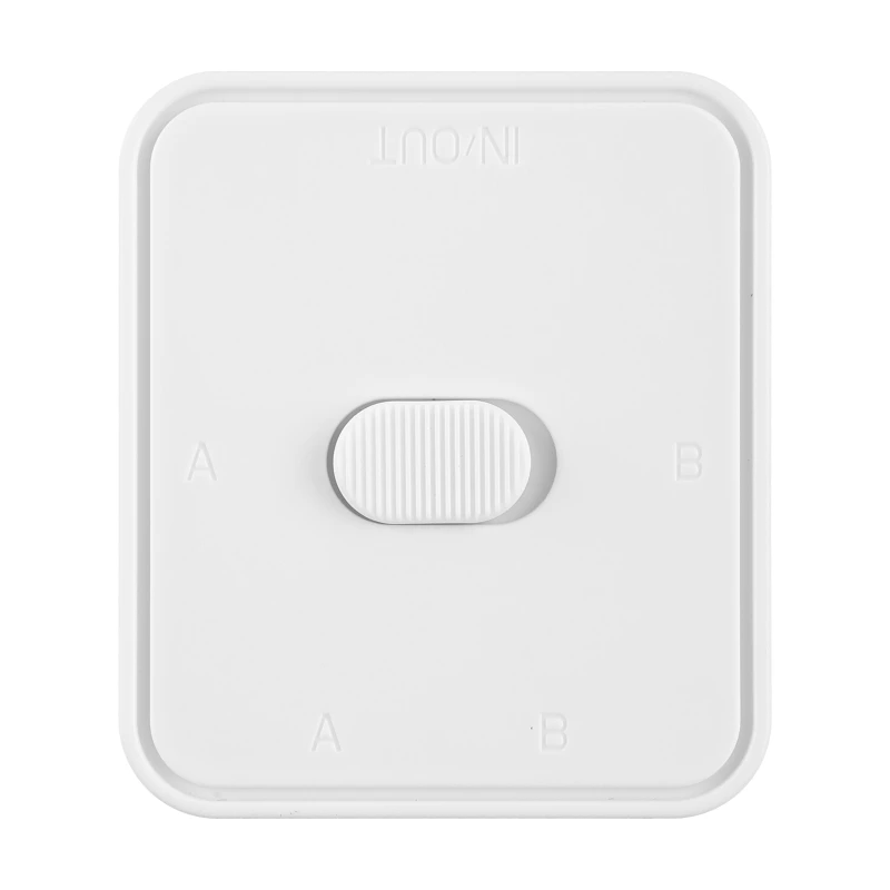 Bộ chuyển mạch mạng thủ công AB Bộ chuyển mạch Ethernet mạng 2 trong 1 ra/1 trong 2 ra RJ45