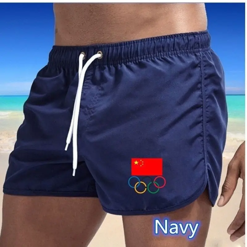 

Casual Shorts Men's Summer Big Shorts Home Three-point Pants Home Trend Quick-drying Sports Running Fitness Beach Pants