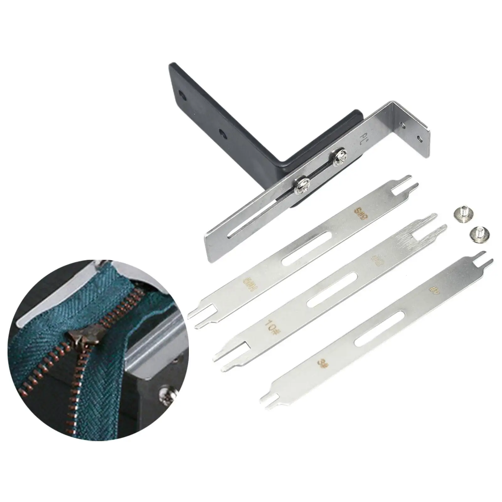 Zipper Puller No Lock Slider Replacement Parts Accessories Zipper Pull Tool