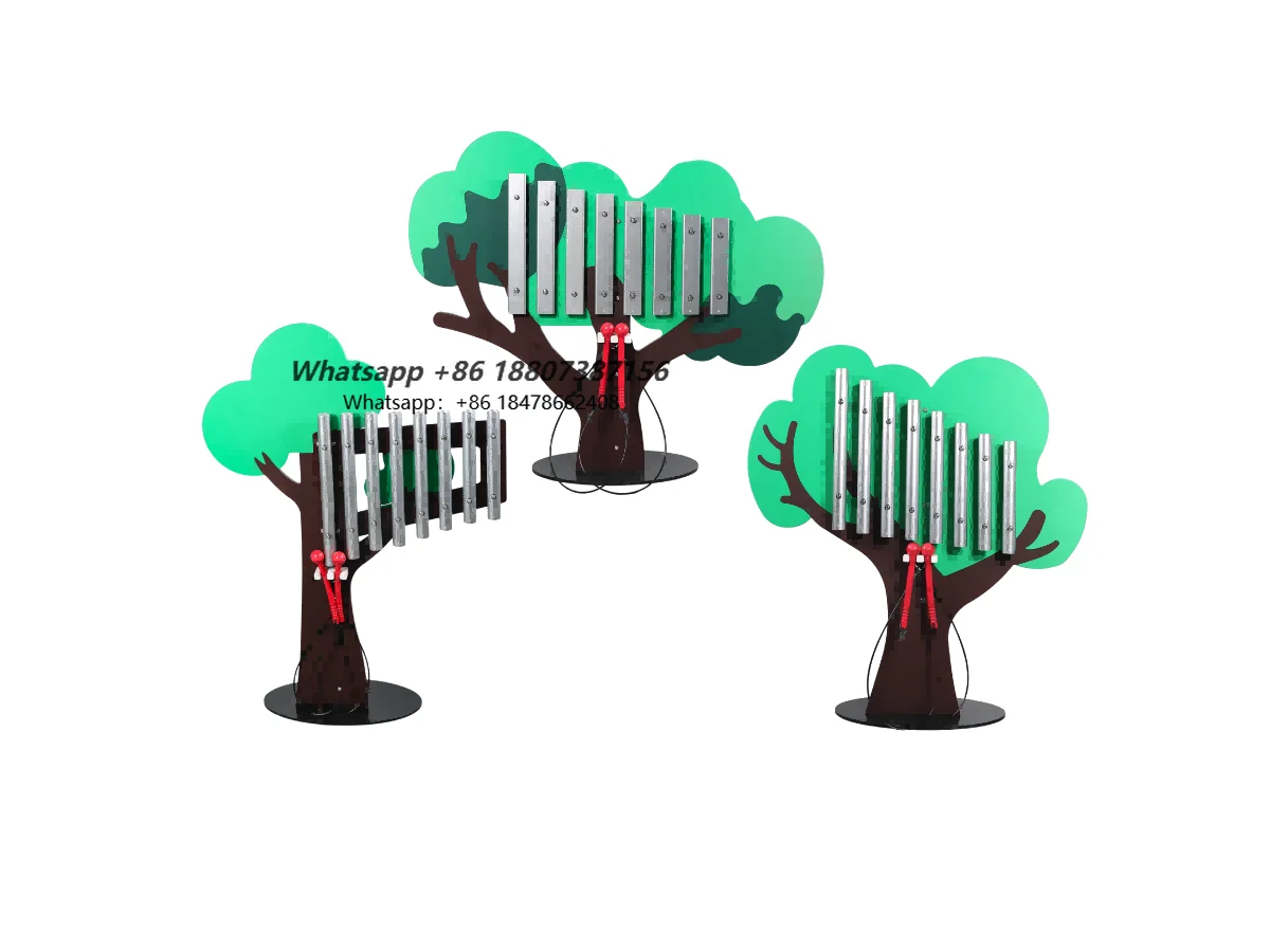 Outdoor Aluminum & Steel Musical Instrument Harmony Set