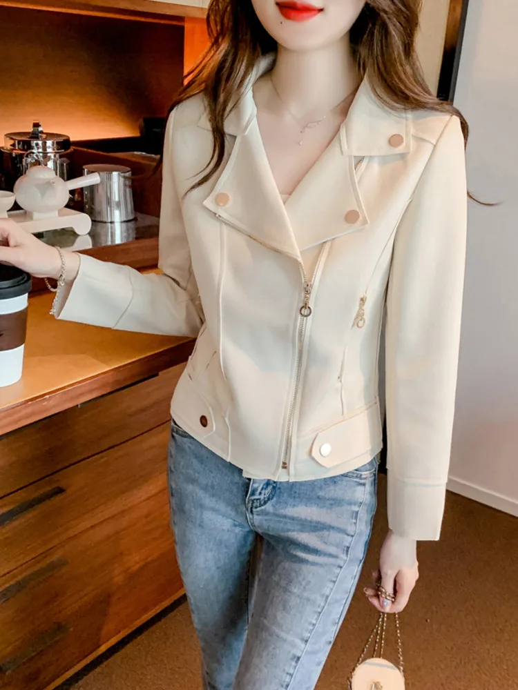 Women\'s Mid-length Trench Coat Elegant Turn-down Collar Solid Color Basic Classic Design Fashion Long Sleeve Trench New