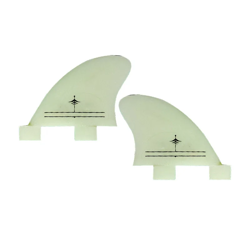 

FCS1 2.75-Inch Surfboard Tail Fin - Natural Color Fiberglass, Salt-Resistant & High Flexibility, Small/Medium Wave Compatible,