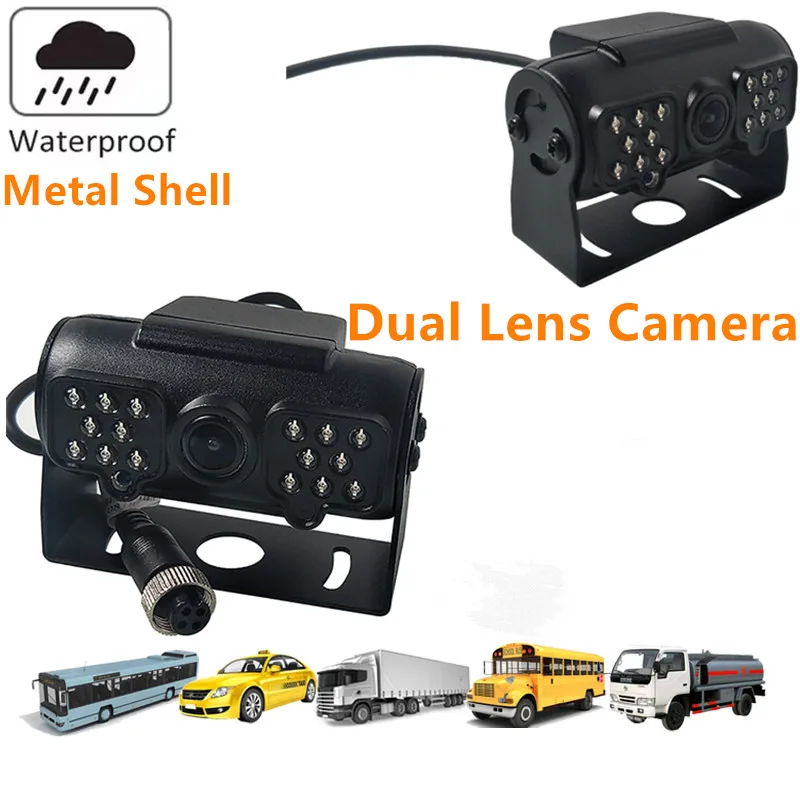 

1080p hd ahd vehicle truck night vision rear view fill light waterproof reverse security camera for heavy duty semi truck bus