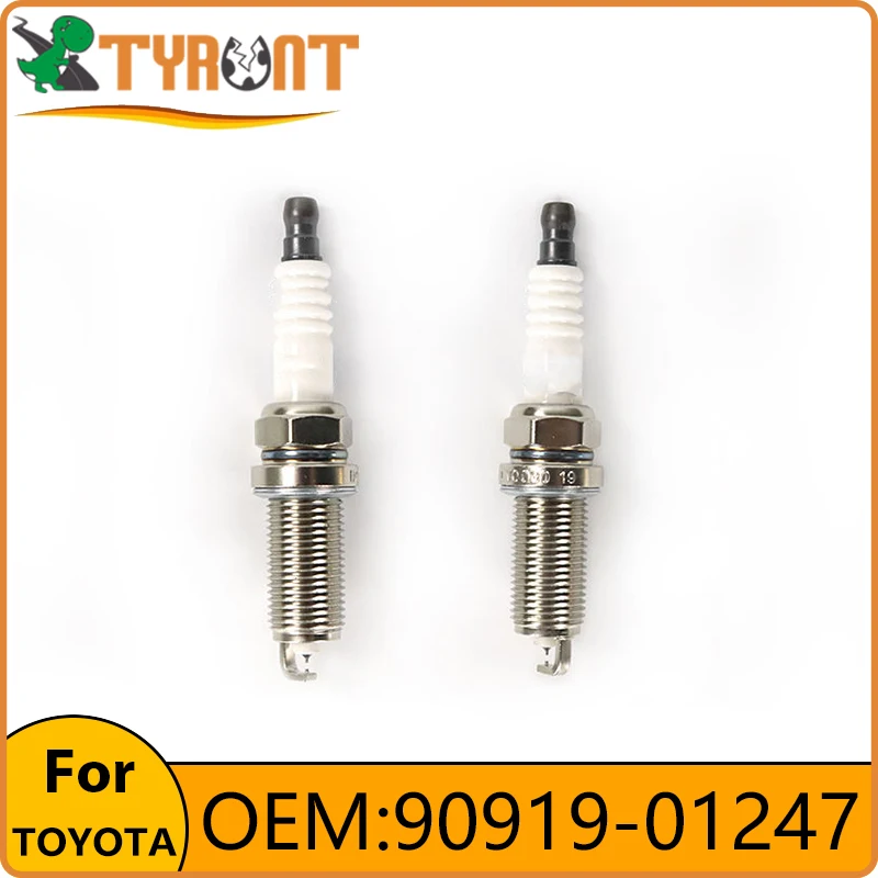 

TYRNT High Quality Spark Plug 9091901247 FK20HR11 For Toyota Crown REIZ Privia Venza Highlander Alphard Sienna Lexus ES GS IS RX