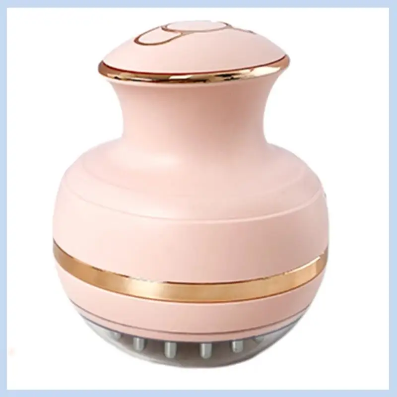 

AS63-Body Massage Microcurrent Beauty Instrument Liquid Import Hair Comb For Scalp Care Hair (Pink)