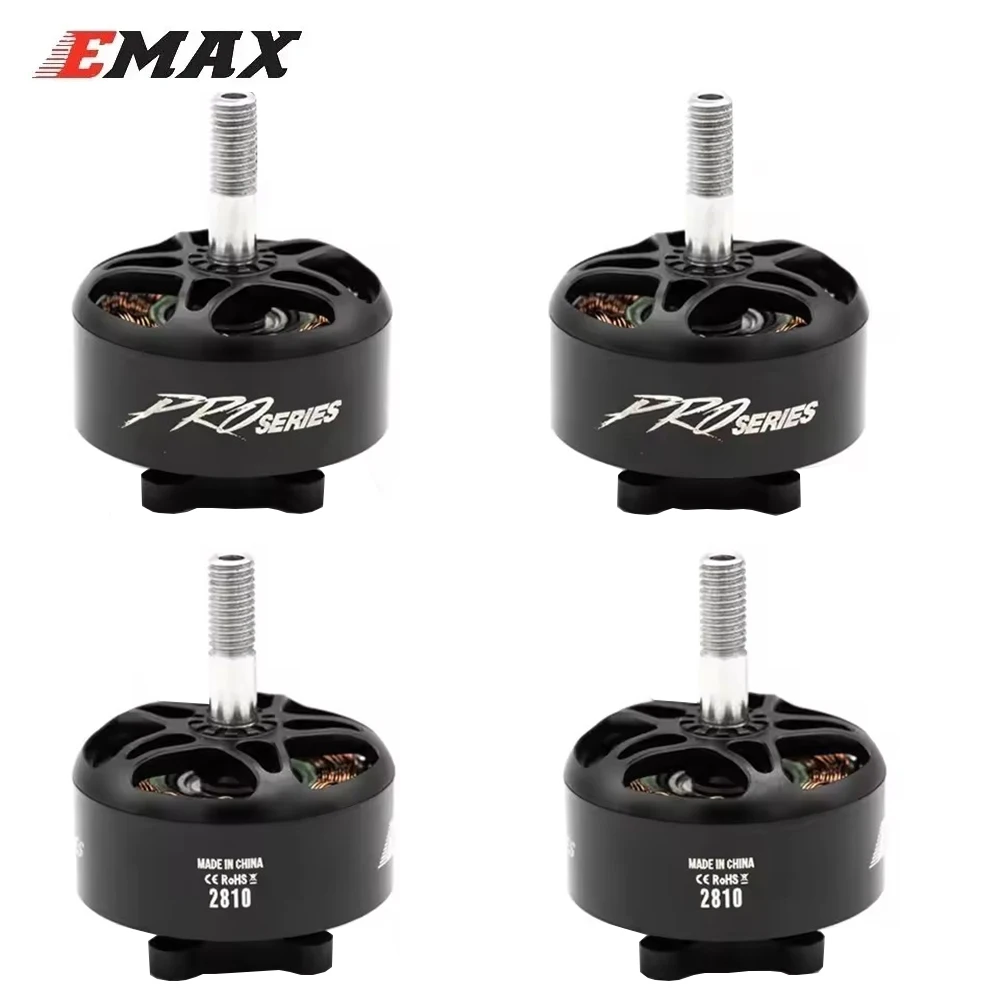 

EMAX 2810 PRO 950KV/1150KV Бесщеточный двигатель, совместимость 3-6S, 7-8-дюймовые пропеллеры для гоночного дрона RC FPV