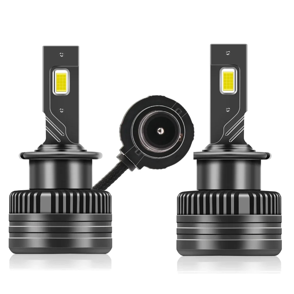 LED 2Pcs New Super Bright D1S D3S D2S D4S D4R D1R D2R Headlights 30000LM HID D3R Turbo LED CSP Chip 6000K White 150W Plug&Play