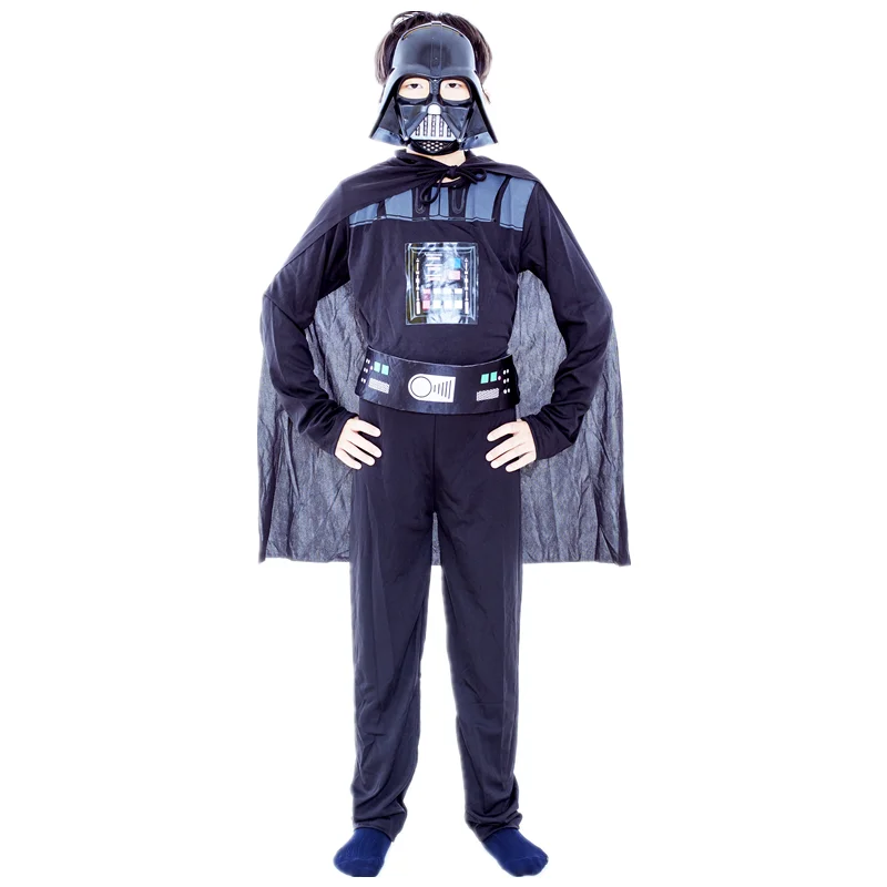 Halloween Star Wars Kids Darth Vader Costume The Force Awakens Kids Super Deluxe Stormtrooper Costume Send Gloves Mask