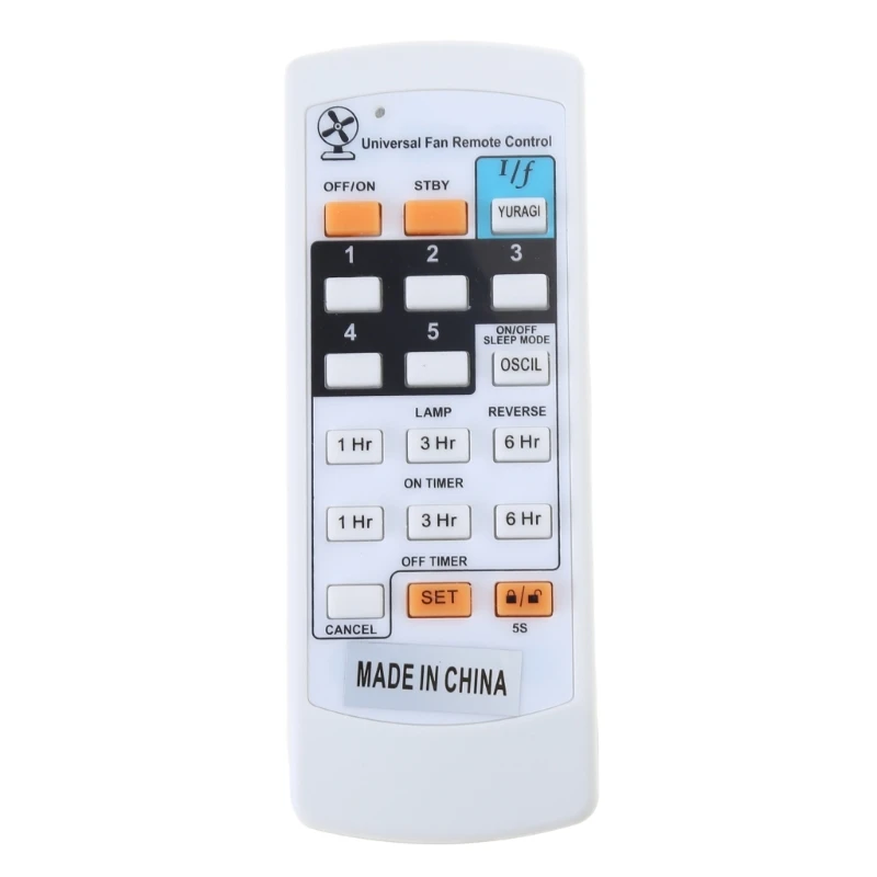 Y1UB Home Appliance Supplies Electric Fan Remote Controller RM-F900MK for Invierno Montrair Pegency Long Distance Remote