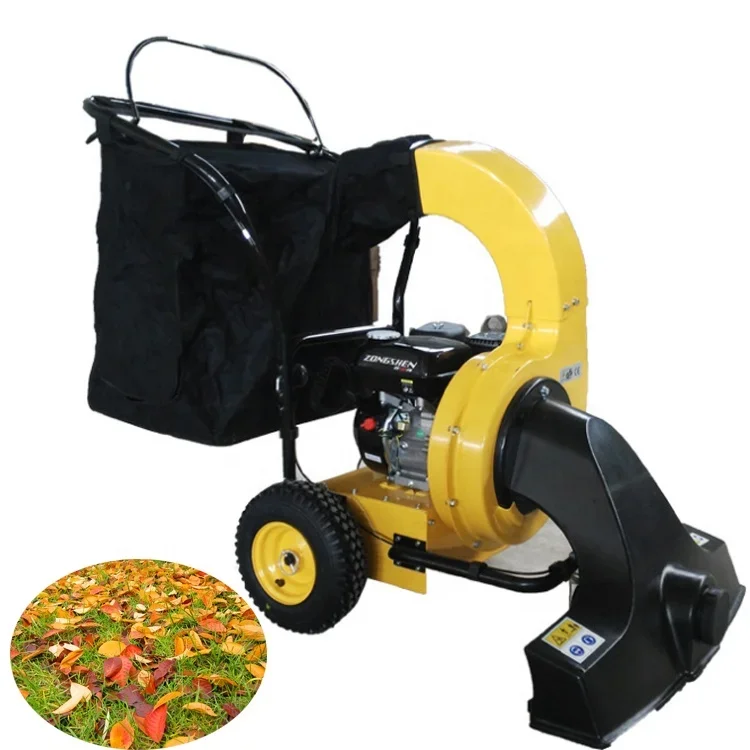 Hand push leaves sucting machine leaf cleaning machine leaves cleaner for Outdoor green belt