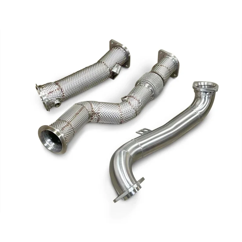 Quality Suitable for BMW M3/M4 G82 G80 G83 G8X 2019-2023Stainless Steel Exhaust Downpipe Middle Pipe Exhaust Modification Parts