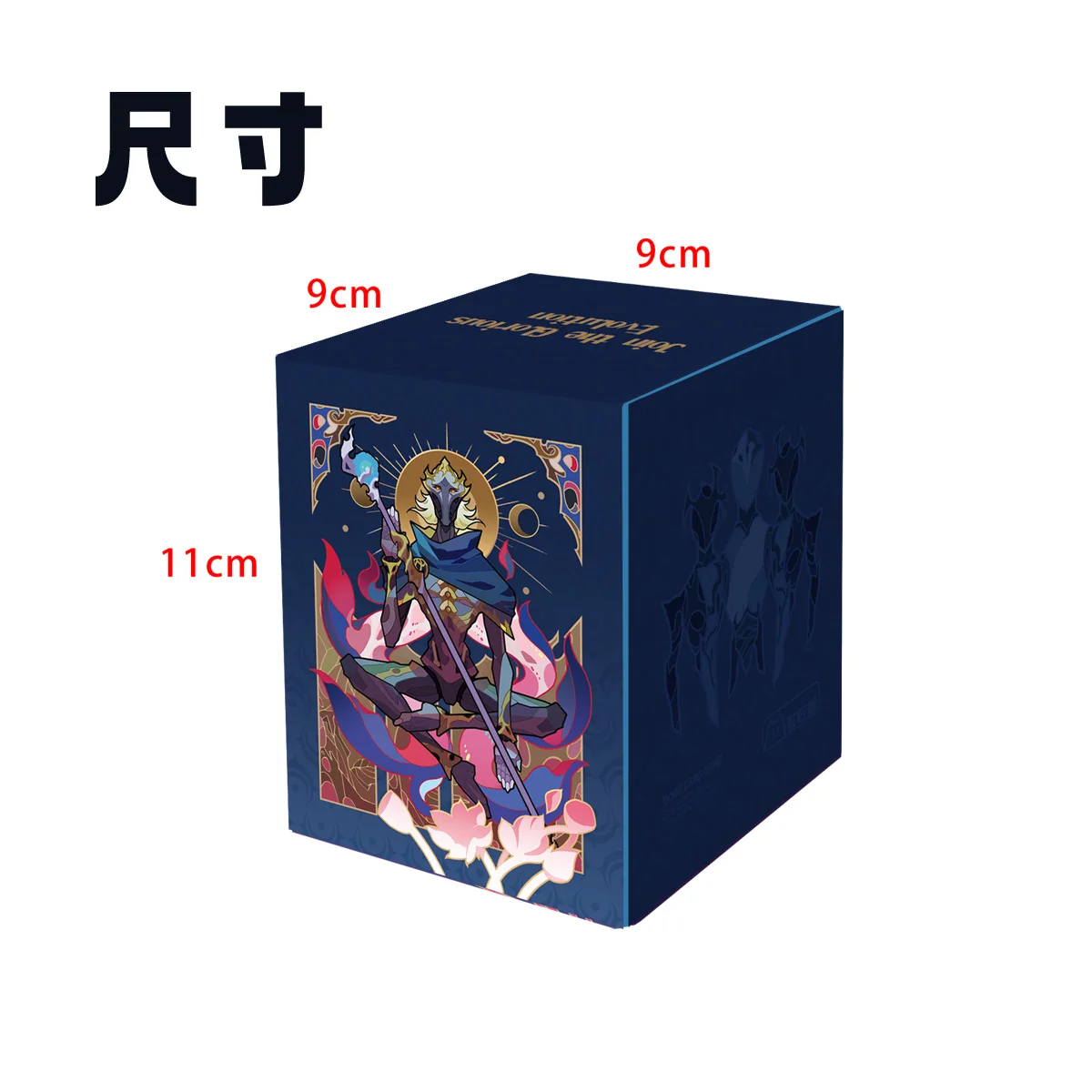 룬즈 배틀필드 빅터 TCG DIY 대용량 가죽 카드 박스 두꺼운 애니메이션 게임 컬렉션 카드 보관함 9*11cm