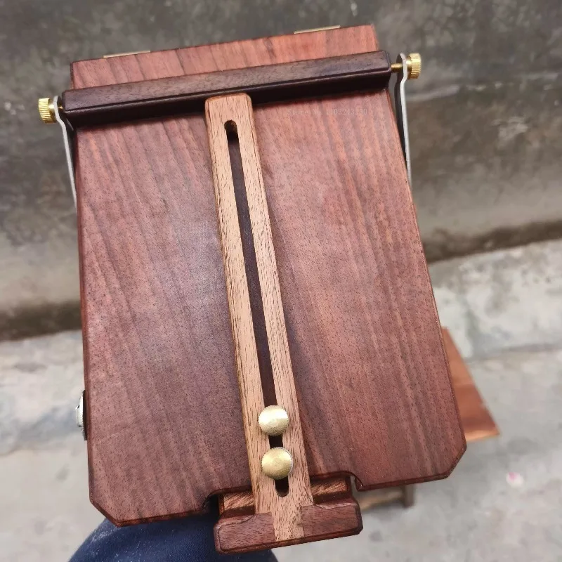 Wooden Single-layer Square Box Oil Painting Cases Water Color Storage Box Art Outdoor Sketching Painting Creation Palette Tools