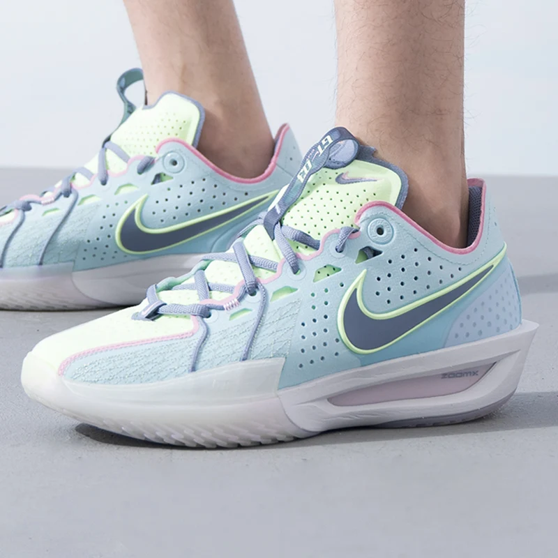 

NIKE G.T. Мужская Спортивная обувь CUT 3 EP, удобная дышащая износостойкая противоскользящая Боевая Баскетбольная обувь