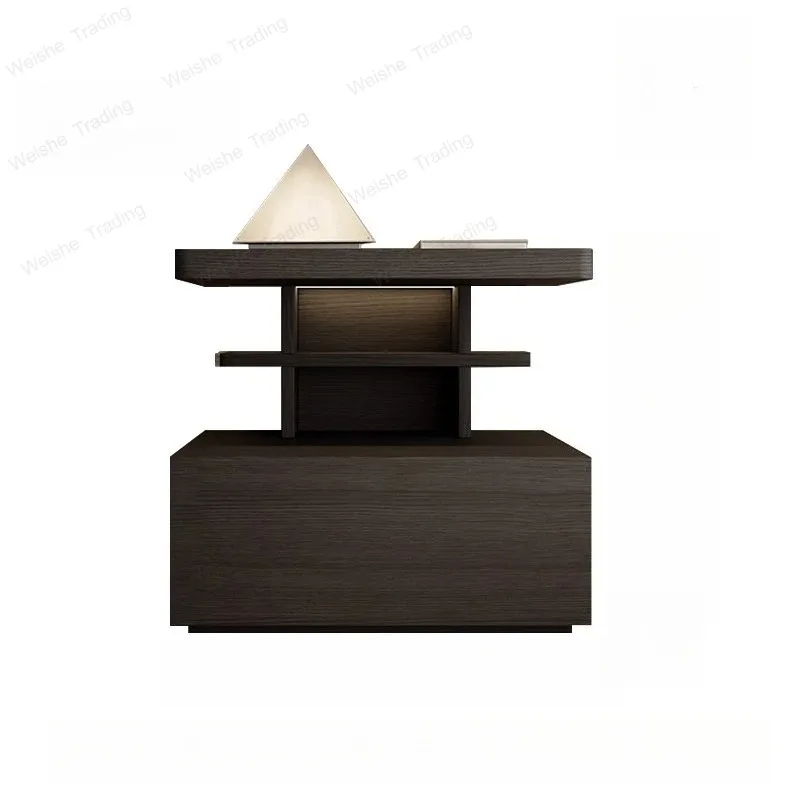 Italian Designer Bedside Black Luxury Kids Unique Small Room Bedside Table Modern Weird Small Mesitas De Noche Furniture